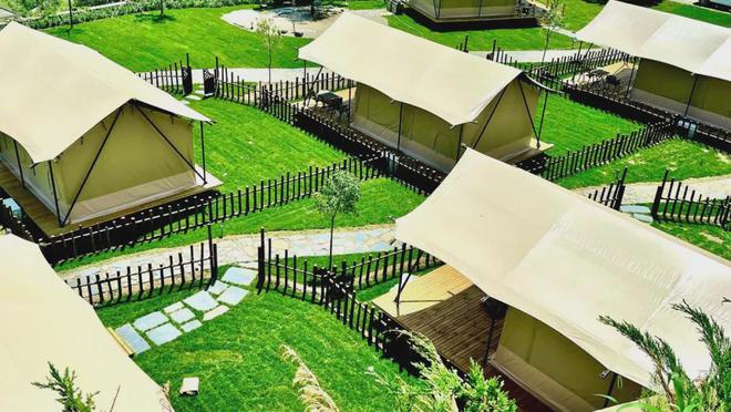 河北野三坡再添探索野趣好去處:“野奢風”露營旅游