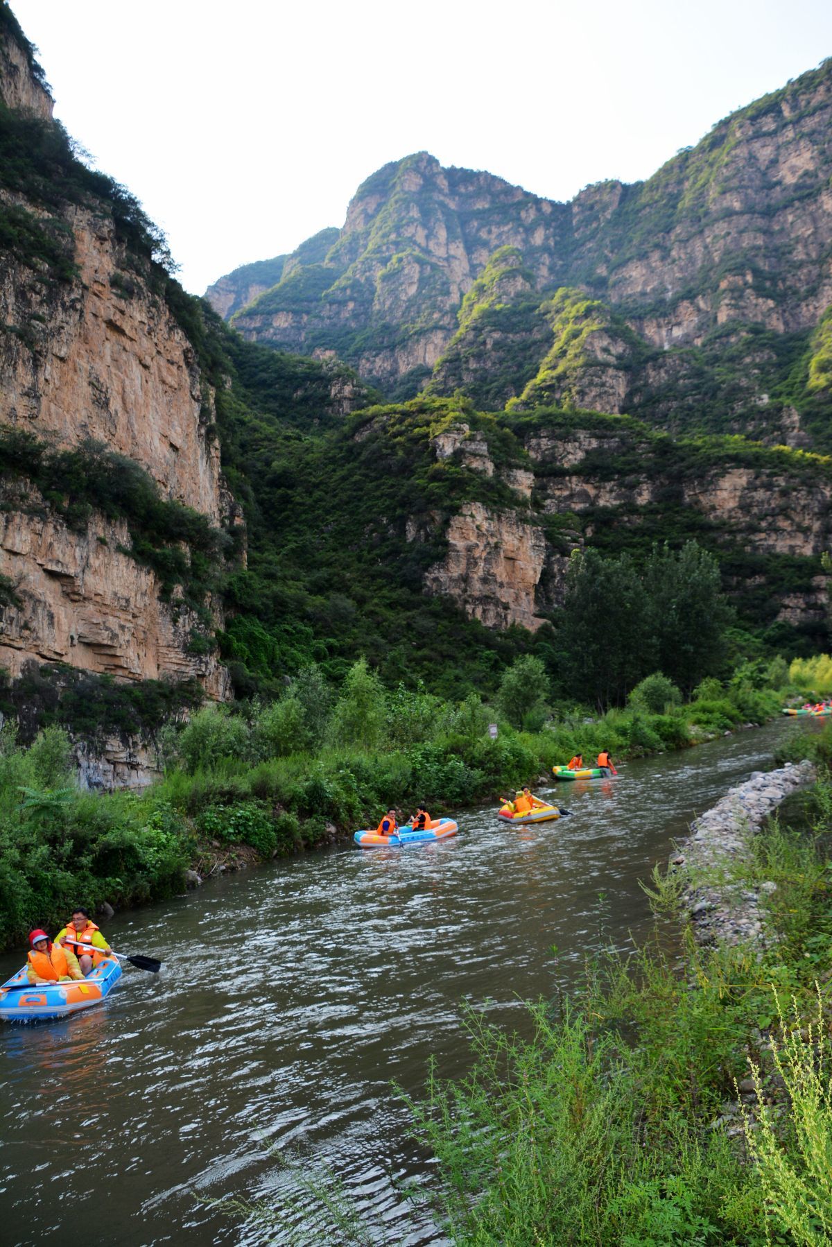 野三坡 拒馬河漂流(第三篇)