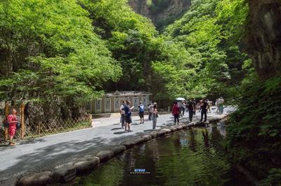 舞大幡 抖空竹 峽谷里刮起了中國風