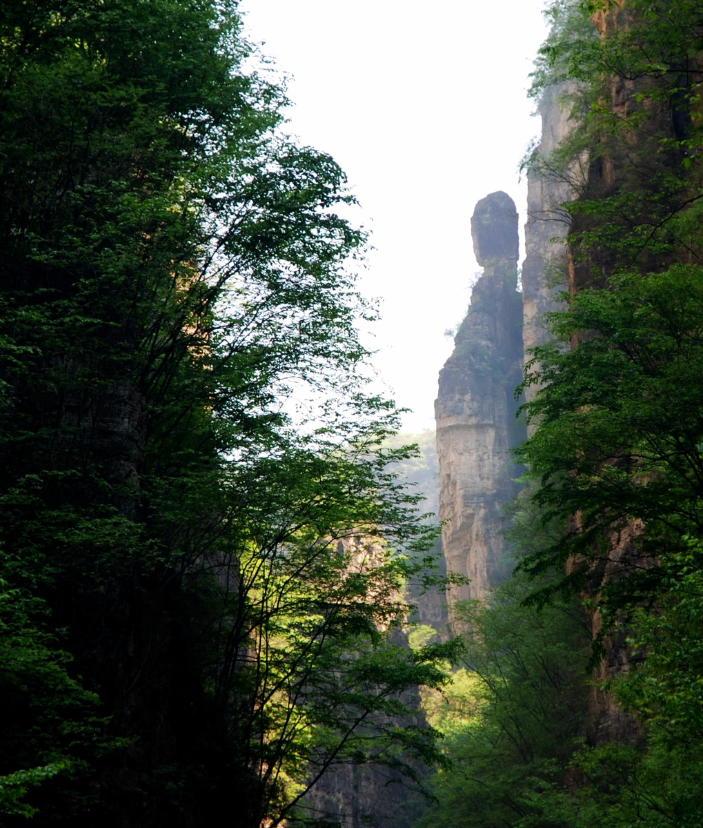 野三坡百里峽回首觀音