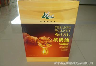 河北野三坡特產 核桃油 精致核桃油 禮盒核桃油 核桃油
