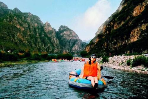 野三坡 漂流體驗浪花里的激情