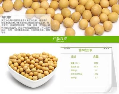 【河北特產】野三坡 非轉基因黃豆 農家黃小豆 五谷雜糧 粗糧豆漿專用 450g