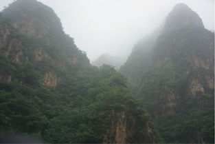 七一 霧中游覽野三坡百里峽