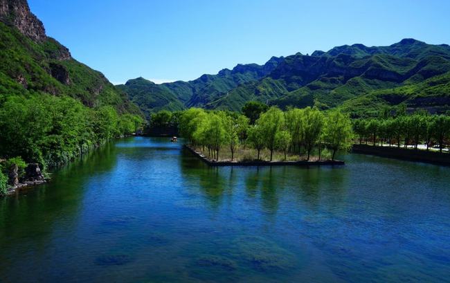 綠色明珠--河北野三坡(圖)